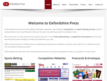 Tablet Screenshot of oxonpress.com